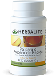Chá Herbalife Pêssego (peq)